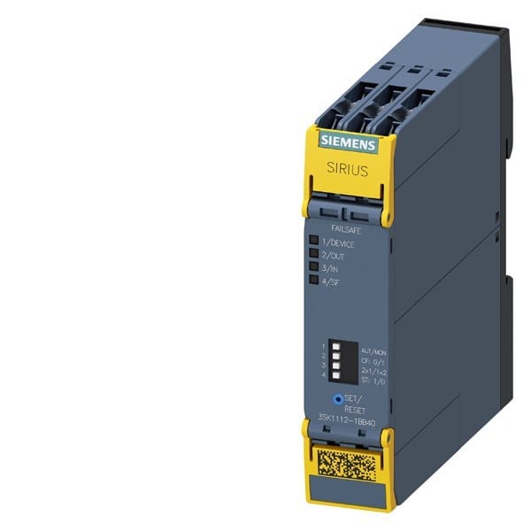 SIEMENS - SIRIUS Sicherheitsschaltgerät Grundgerät Standard Reihe elektronische Ausgänge 2