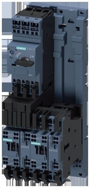 SIEMENS - Verbraucherabzweig, Wendestarter, S0, 9-12,5A, DC 24V, 150kA