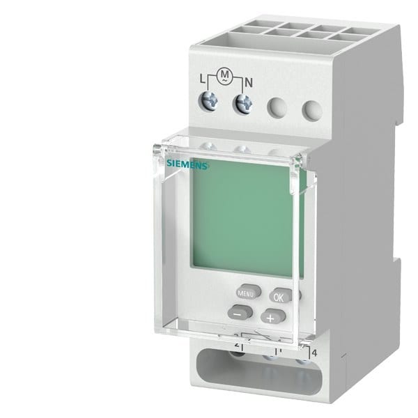 SIEMENS - Wochen-Zeitschaltuhr Top Digital 230V 16A 1 Kanal 2TE