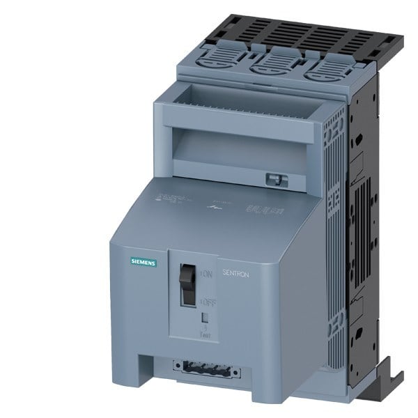 SIEMENS - SENTRON, Sicherungslasttrennschalter 3NP1, 3-polig, NH00, 160 A