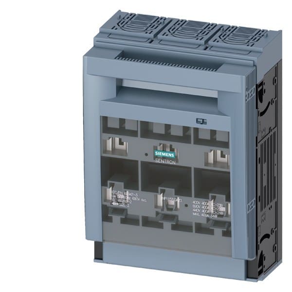 SIEMENS - SENTRON, Sicherungslasttrennschalter 3NP1, 3-polig, NH2, 400 A