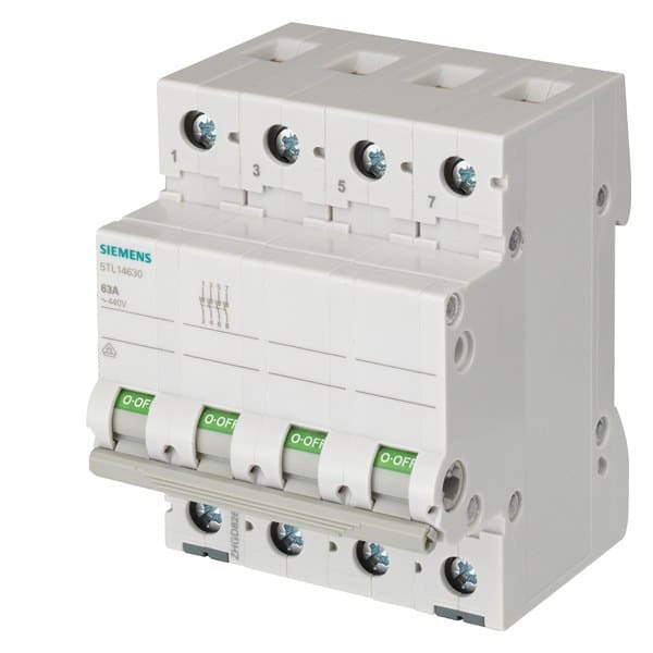 SIEMENS - Ein-Aus-Schalter 32A 4-polig