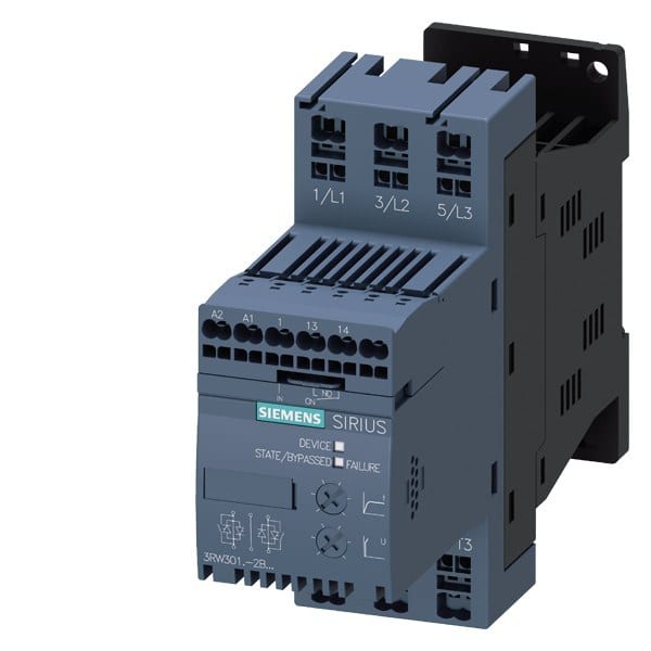SIEMENS - Sanftstarter S00, 3,6A, 1,5kW/400V, 40 Grad, AC200-480V, AC/DC24V
