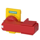 SIEMENS - Zubehör für 3KD Baugr. 2 Direktantrieb, rot/gelb flache Ausführung abschließbar