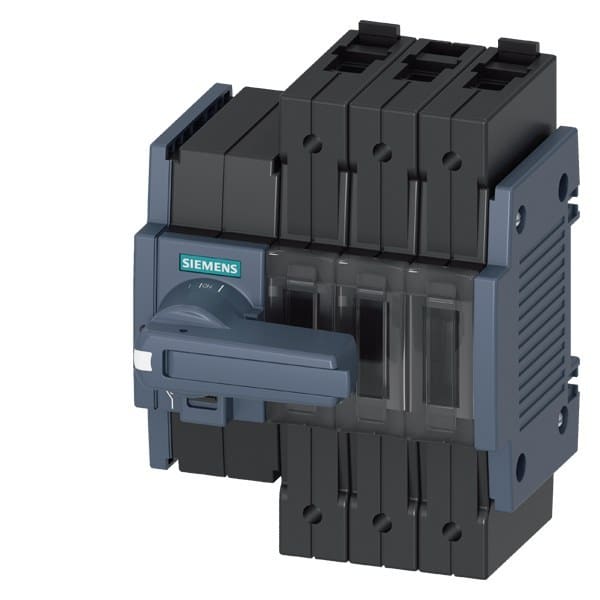 SIEMENS - Lasttrennschalter 100A, Baugr. 1, 3-polig Frontantrieb links Komplettgerät