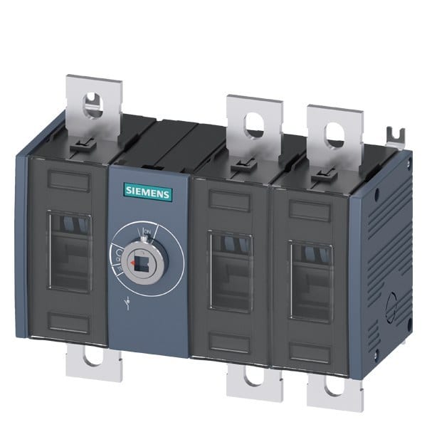 SIEMENS - Lasttrennschalter 315A, Baugr. 3, 3-polig Frontantrieb mittig Grundgerät