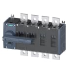 SIEMENS - Lasttrennschalter 630A, Baugr. 4, 4-polig Frontantrieb links Komplettgerät