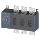 SIEMENS - Lasttrennschalter 2000A, Baugr. 5, 3-polig Frontantrieb links Grundgerät