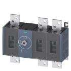 SIEMENS - Lasttrennschalter 1000A, Baugr. 5, 3-polig Frontantrieb mittig Grundgerät