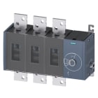 SIEMENS - Lasttrennschalter 2000A, Baugr. 5, 3-polig Seitenantrieb rechts Grundgerät