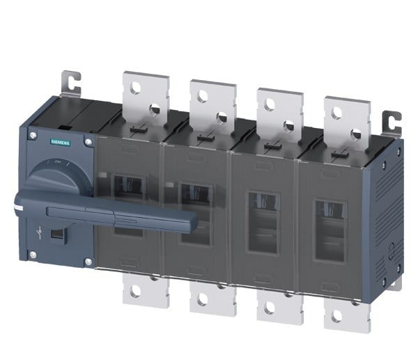 SIEMENS - Lasttrennschalter 1600A, Baugr. 5, 4-polig Frontantrieb links Komplettgerät