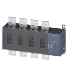 SIEMENS - Lasttrennschalter 2000A, Baugr. 5, 4-polig Seitenantrieb rechts Grundgerät