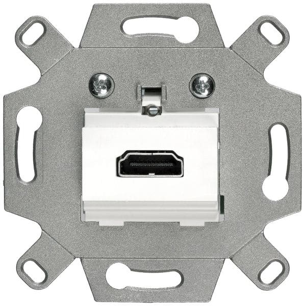 SIEMENS - DELTA HDMI-Anschlussdose Schraubklemmen grau