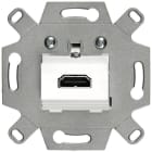 SIEMENS - DELTA HDMI-Anschlussdose Schraubklemmen grau
