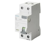 SIEMENS - FI-Schutzschalter, 2-polig, Typ A, selektiv, In: 40 A, 300 mA, Un AC: 230 V