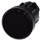SIEMENS - Drucktaster, 22mm, rund, Kunststoff, schwarz, Druckknopf