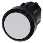 SIEMENS - Drucktaster, 22mm, rund, Kunststoff, weiß, Druckknopf