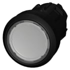 SIEMENS - Drucktaster, 22mm, rund, Kunststoff, klar, Druckknopf