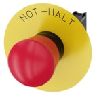 SIEMENS - Not-Halt-Pilzdrucktaster, 22mm, rund, Kunststoff, rot, 1Ö