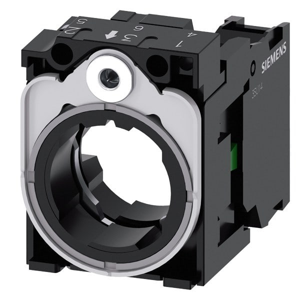 SIEMENS - Halter für 3 Module, Metall, 1S