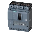 SIEMENS - Leistungsschalter, IEC, Frame 160, 25 A, 4-polig, 150 kA, ETU3, LSI, Klemmena...