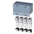 SIEMENS - Rundleiteranschlussklemme 2 Kabel 4 Stück Zubehör für: 3VA2 100/160/250