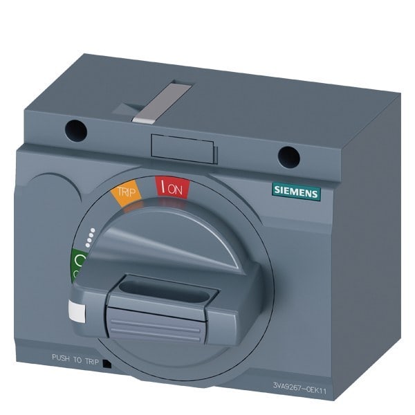 SIEMENS - Frontdrehantrieb Standard IEC IP30/40 Zubehör für: 3VA2 100/160/250