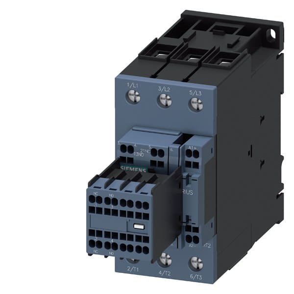 SIEMENS - Schütz, AC-3e, 22kW/400V, DC 110V, 0,7-1,25*Us, 2S+2Ö, 3-polig