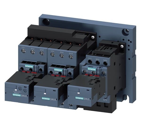 SIEMENS - Stern-Dreieck-Kombination AC 3: 22/30kW/400V AC/DC 20-33V, 3S+3Ö
