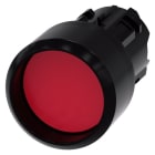 SIEMENS - Drucktaster, 22mm, rund, Kunststoff, rot, Frontring