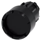 SIEMENS - Drucktaster, 22mm, rund, Kunststoff, schwarz, Frontring