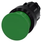 SIEMENS - Pilzdrucktaster, 22mm, rund, Kunststoff, grün, 30mm