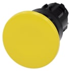 SIEMENS - Pilzdrucktaster, 22mm, rund, Kunststoff, gelb, 40mm