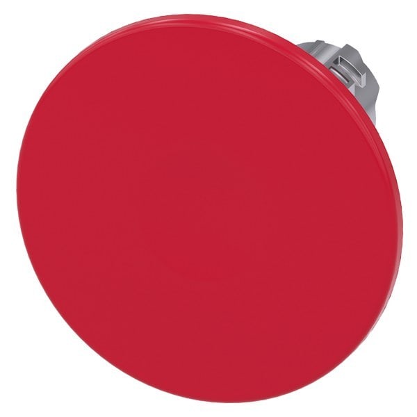 SIEMENS - Pilzdrucktaster, 22mm, rund, Metall, hochglanz, rot, 60mm