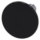 SIEMENS - Pilzdrucktaster, 22mm, rund, Metall, hochglanz, schwarz, 60mm
