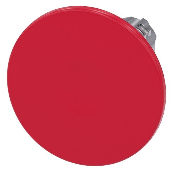 SIEMENS - Pilzdrucktaster, 22mm, rund, Metall, hochglanz, rot, 60mm