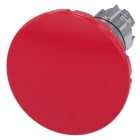 SIEMENS - Not-Halt-Pilzdrucktaster, 22mm, rund, Metall, hochglanz, rot, 60mm