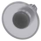 SIEMENS - Pilzdrucktaster, beleuchtet, 22mm, rund, Metall, hochglanz, klar, 60mm