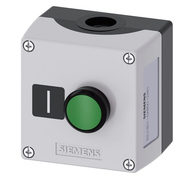 SIEMENS - Gehäuse für Befehlsgeräte, 22 mm, rund