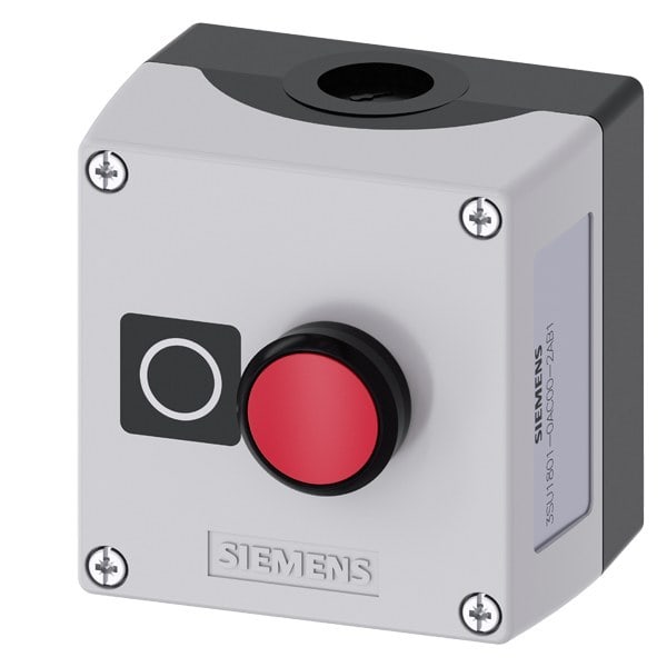 SIEMENS - Gehäuse für Befehlsgeräte, 22 mm, rund