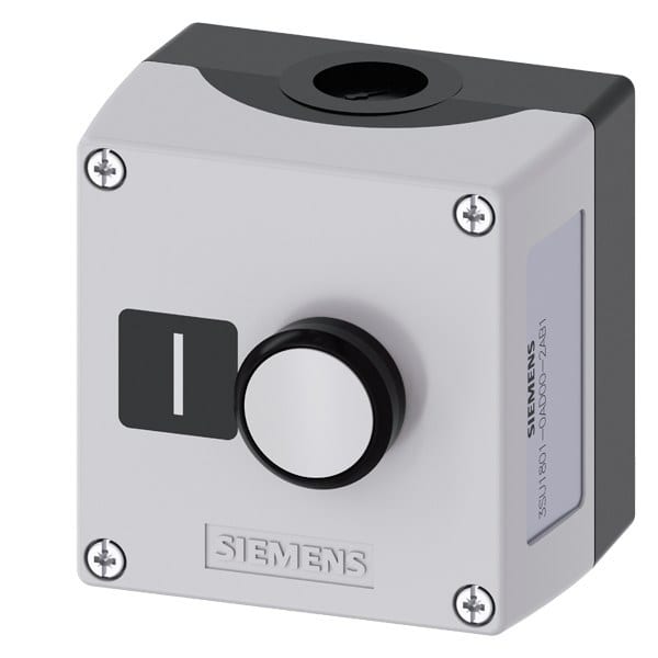 SIEMENS - Gehäuse für Befehlsgeräte, 22 mm, rund