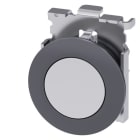 SIEMENS - Drucktaster, 30mm, rund, Metall, matt, weiß