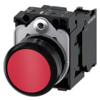 SIEMENS - Drucktaster, 22mm, rund, Kunststoff, rot, Druckknopf, 1S
