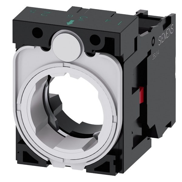SIEMENS - Halter für 3 Module, 1Ö