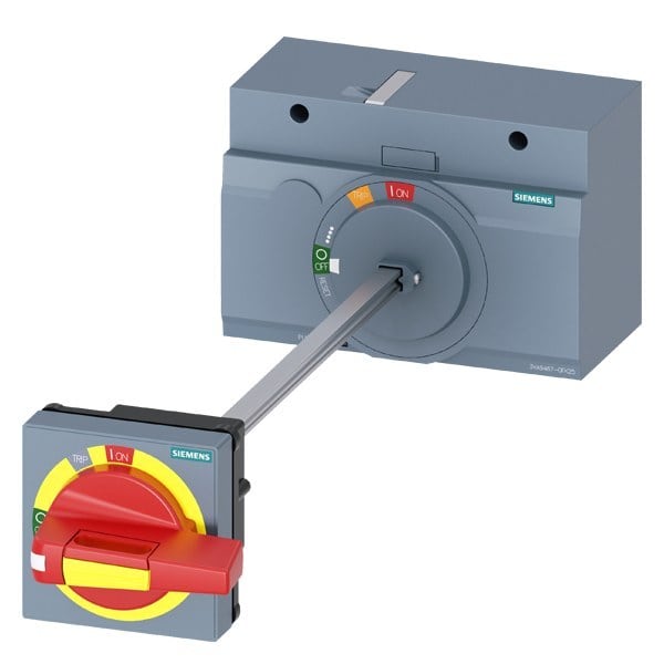 SIEMENS - Türkupplungsdrehantrieb Not-Aus IEC IP65 mit Türverriegelung Zubehör für: 3VA1