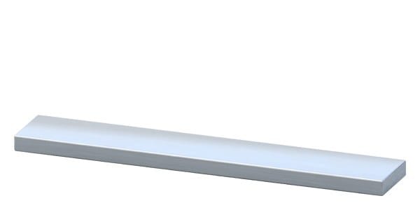SIEMENS - Stange Flachkupfer 12x 5mm ca. 2 Meter lang verzinnt