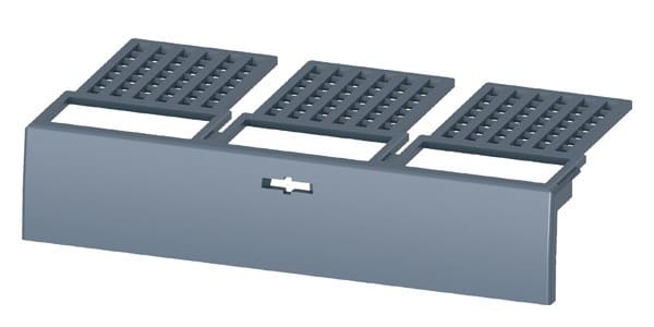 SIEMENS - Klemmenabdeckung 3-polig 1 Stück Zubehör für: 3VA2 100/160/250