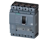 SIEMENS - Leistungsschalter, IEC, Frame 160, 160 A, 4-polig, 55 kA, ETU3, LI, Klemmenan...