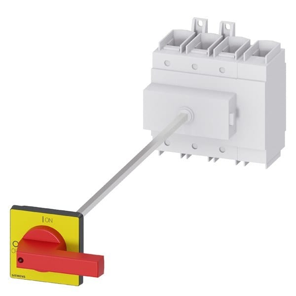 SIEMENS - SENTRON, Lasttrennschalter 3LD, Not-Aus-Schalter, 4- polig, Iu=250A