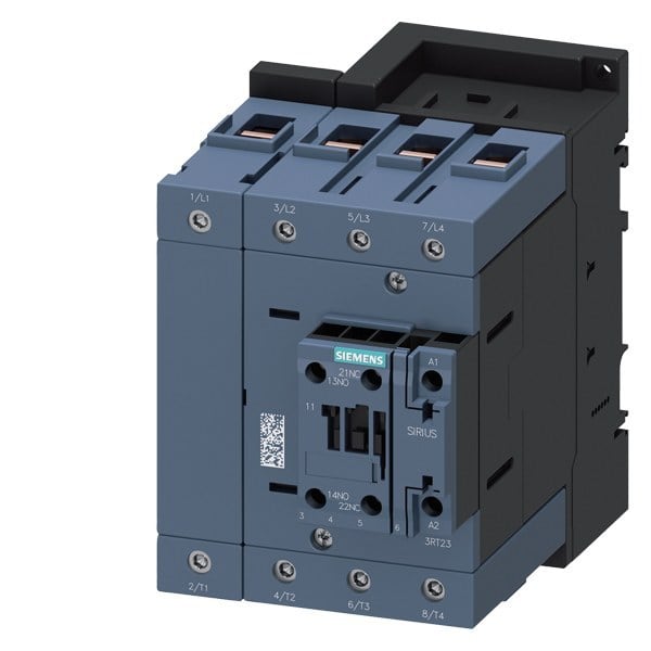 SIEMENS - Schütz, AC-1, 140 A/400 V/40 °C, S3, 4-polig, AC/DC 20-33V, 1S+1Ö